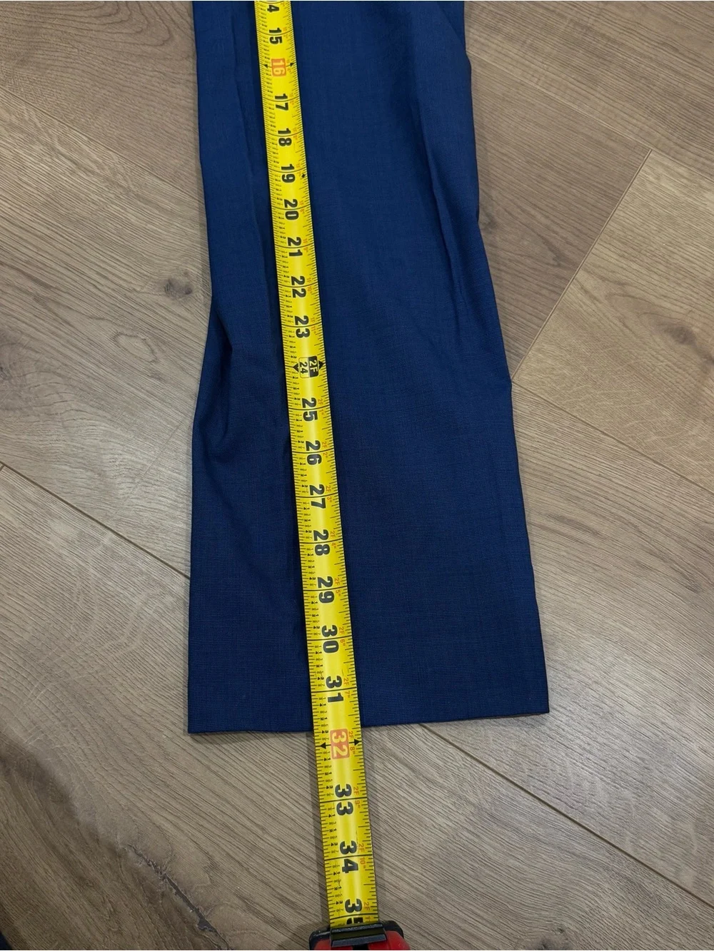 Banana Republic Navy Slim Fit Dress Pant Wool Blend
